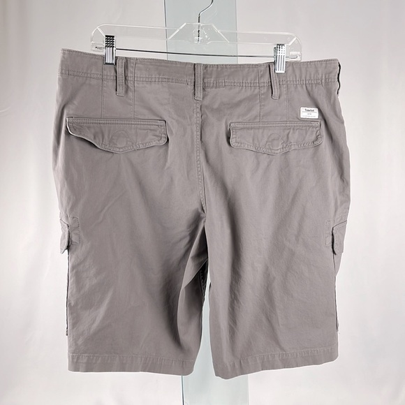 Timberland Relaxed Men’s Cargo Shorts Taupe/ Dark Tan Size‎ 38 RN#76382 - Picture 2 of 11